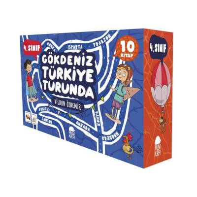 Gökdeniz Türkiye Turunda (10 Kitap) - 1
